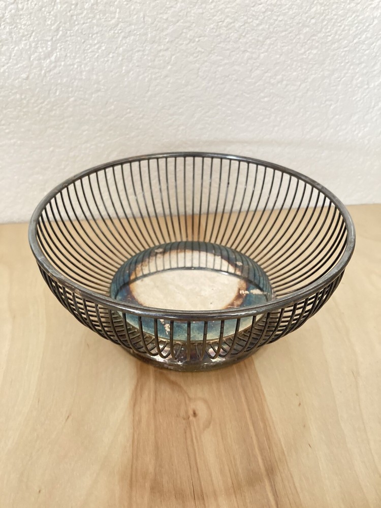 Gorham Silverplate EP Electro Plated YC-741 Italy Mid Centuty Modern Bowl 8”