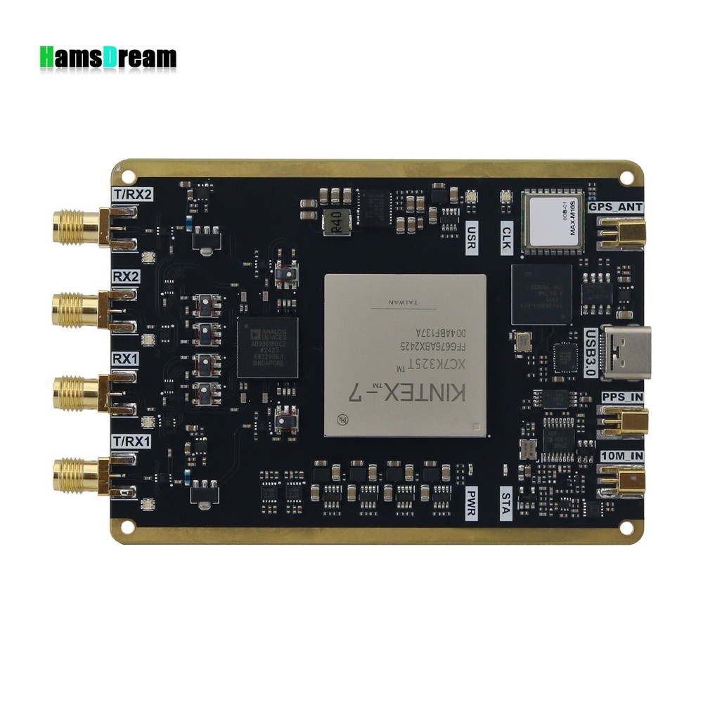 Improved USRP B210 AD9361BBCZ+XC7K325T SDR Development Board USB3.0 Type-C