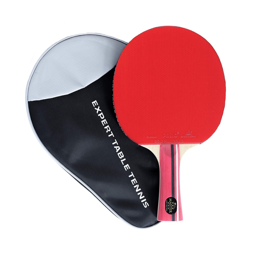 Palio Master 3.0 Table Tennis Racket & Case - ITTF Approved Intermediate Ping...