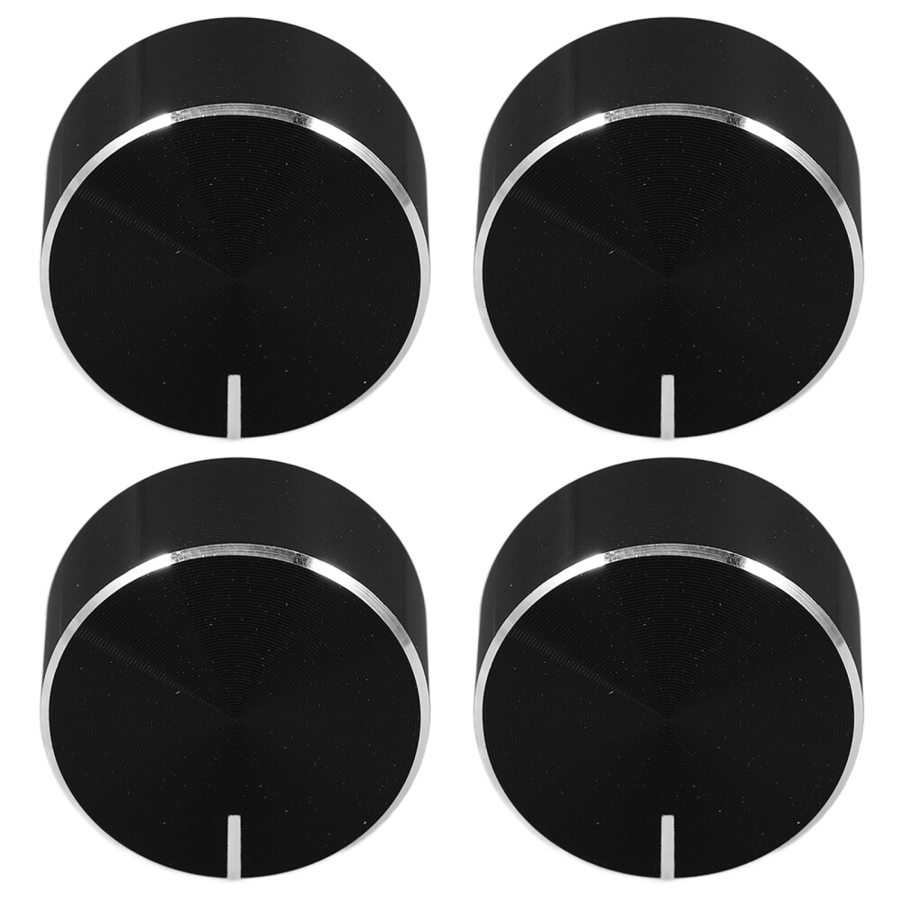4 Pcs Appliance Knobs Replacement Amp Potentiometer Control Aluminum Amplifier