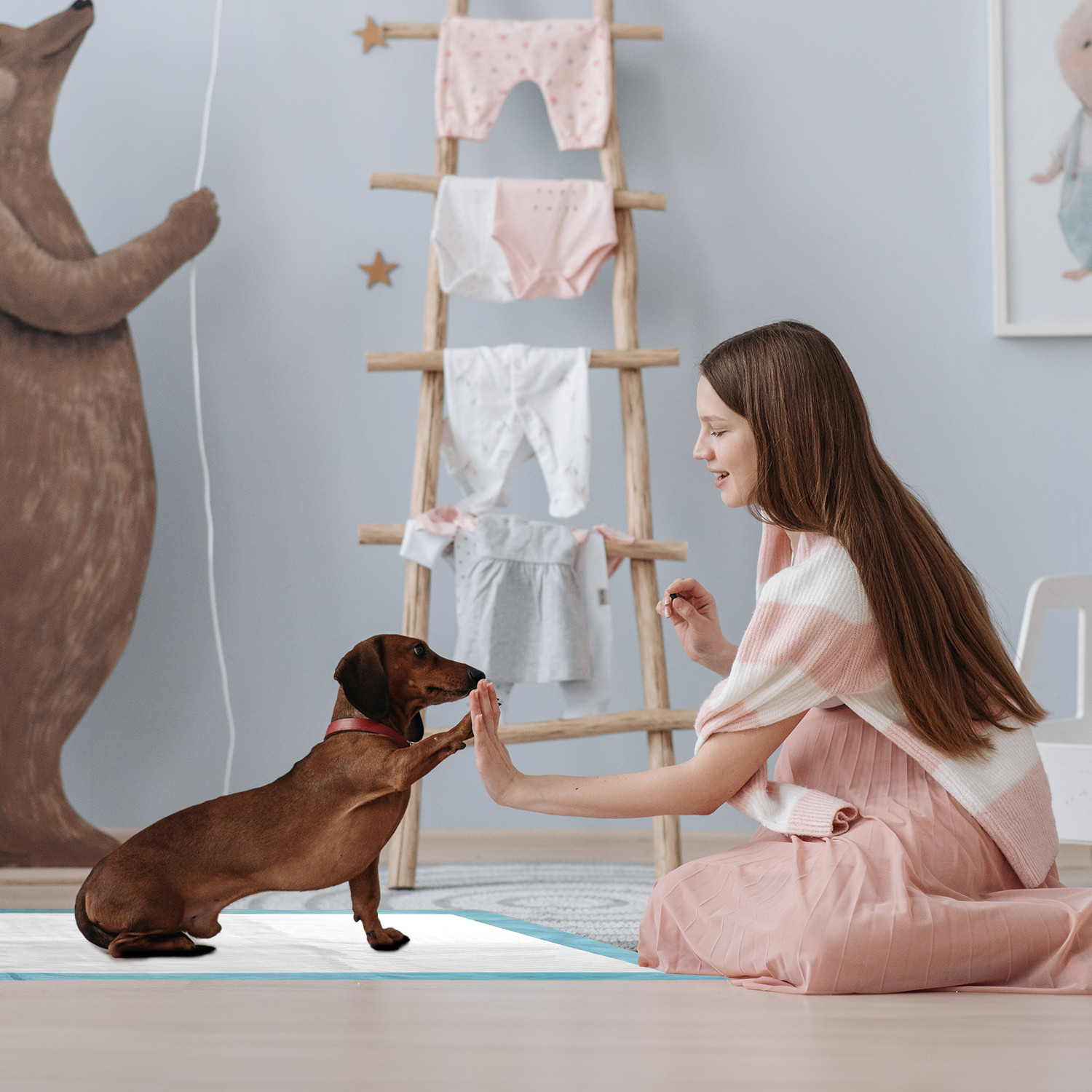 300 Disposable Pads Chux Absorbant Puppy Dog Pee Training Underpad 23"x36"