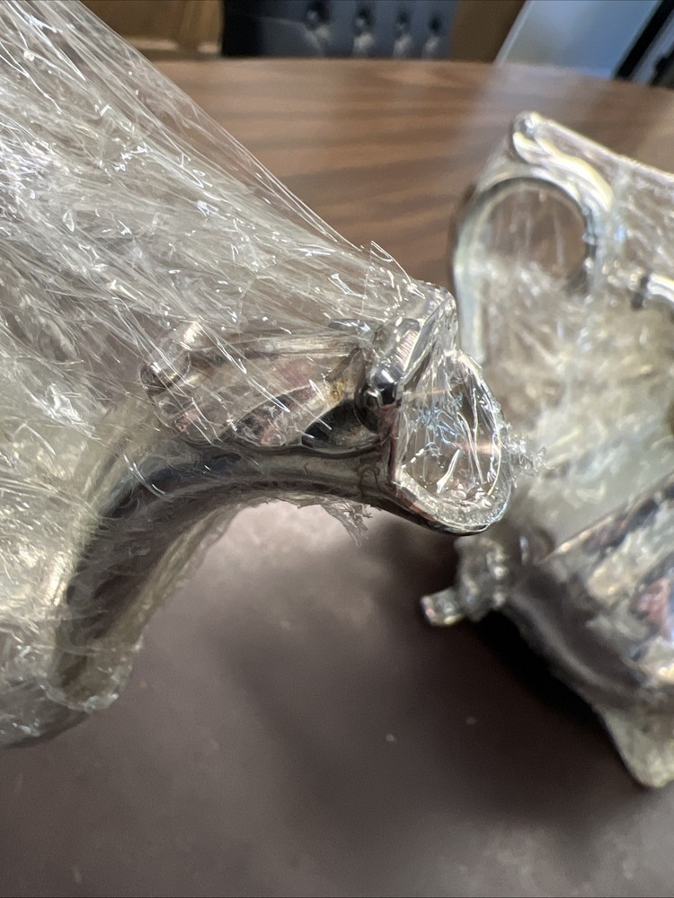 VTG Oneida Webster Wilcox Countess Silverplate Footed 4 PC Tea & Coffee Service