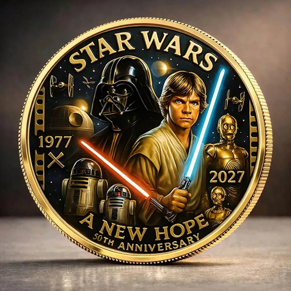Star Wars 50th Anniversary Commemorative Coin