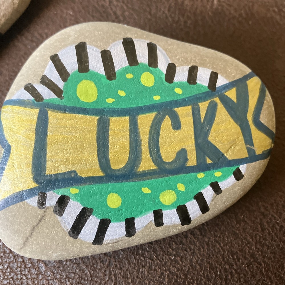 Hand Painted Rocks St Patrick’s Day