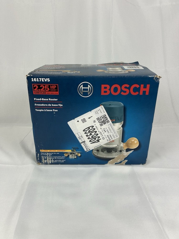 Bosch 1617EVS 2.25 HP Electronic Fixed Base Router