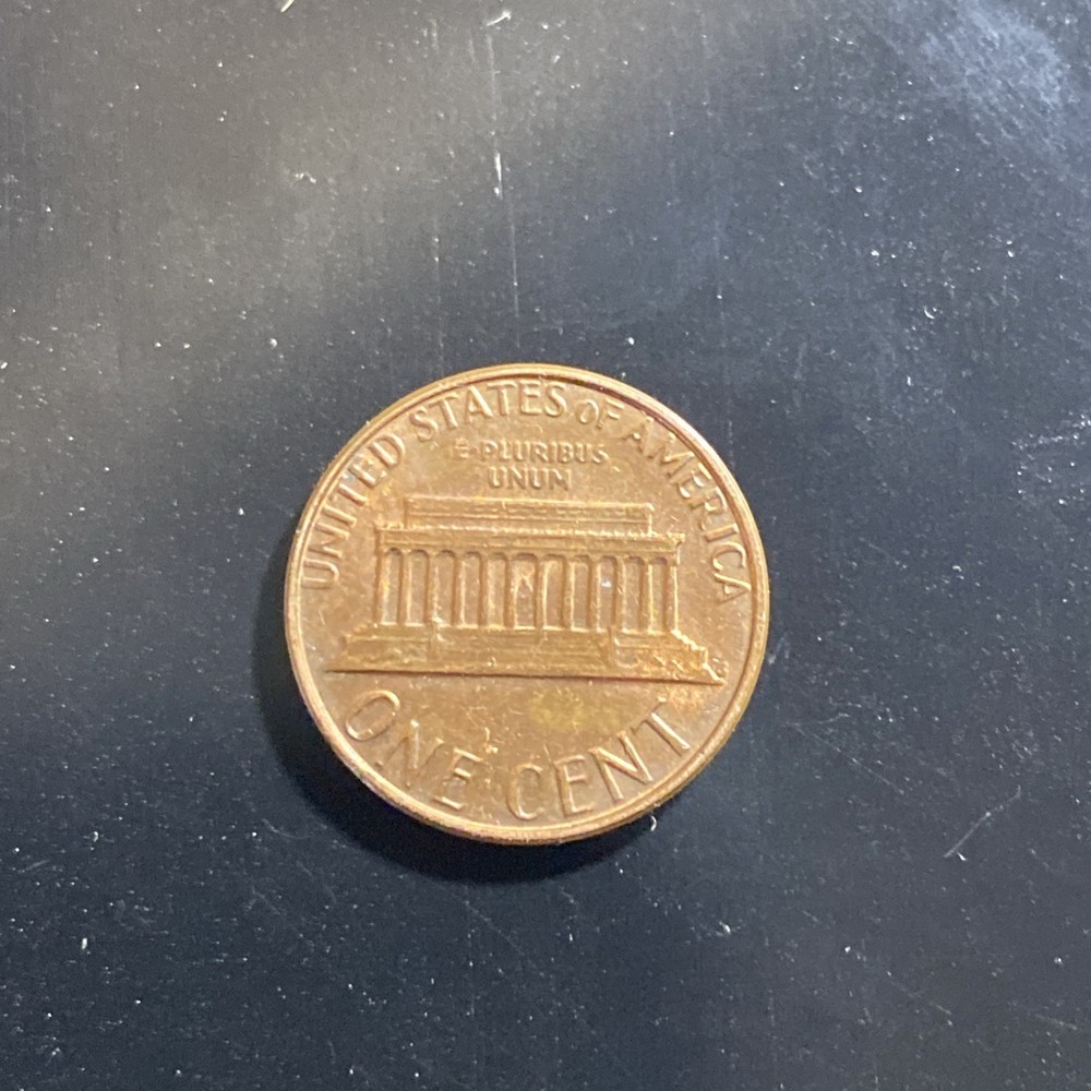🔥1982 Penny-Large Date-Copper With Grease Errors Obverse🔥