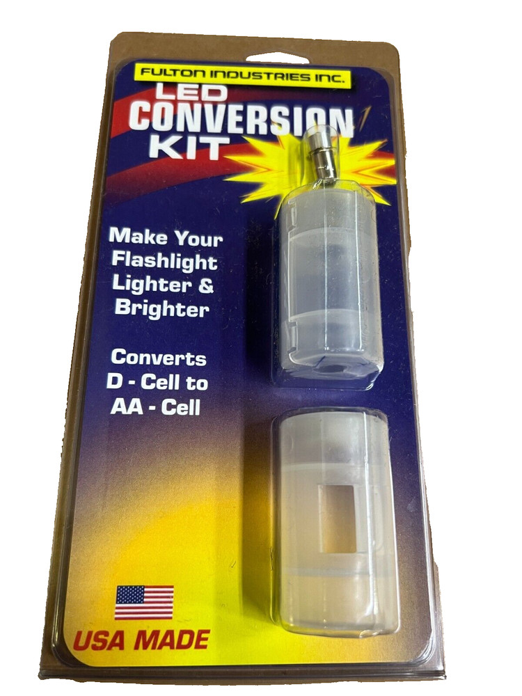 Fulton Flashlight Military N47 LED Conversion Kit BAT-LED-CS new