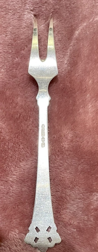 Fine MAGNUS AASE Norway 830S ANITRA Pattern SERVING FORK