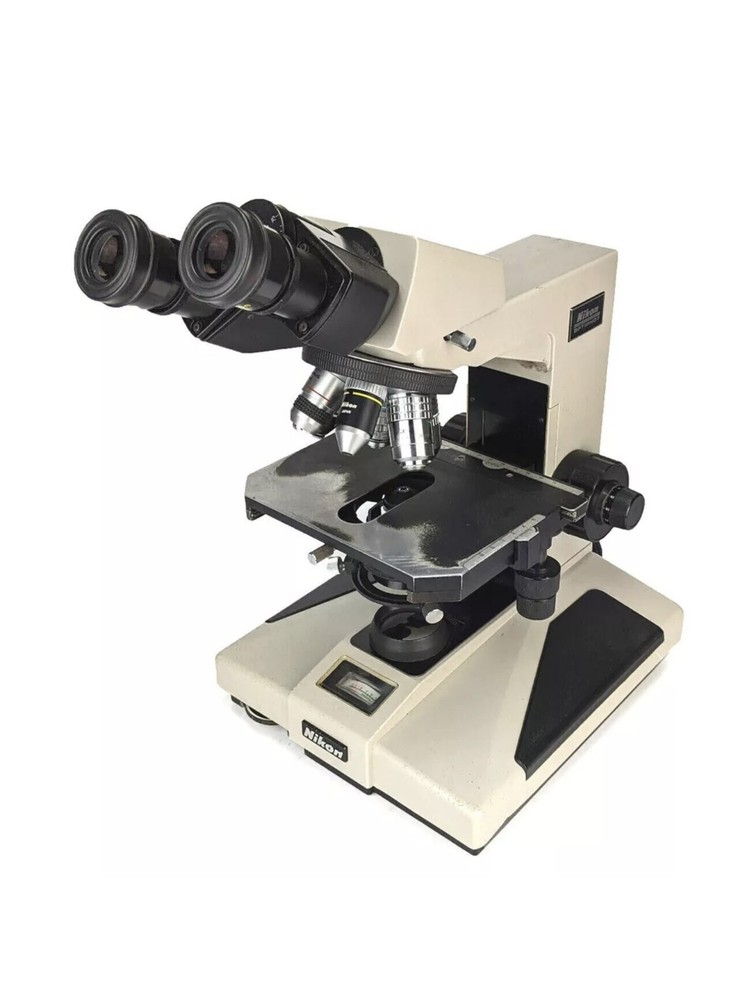 Nikon Optiphot Microscope with 6 Objectives