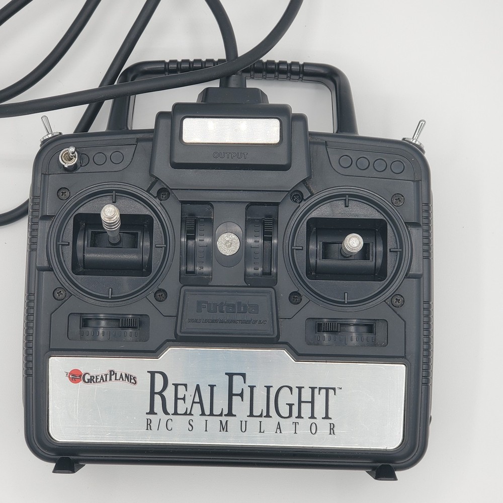 Great Planes Real Flight Simulator Controller ONLY G2 RC Mode 2 Futaba Control