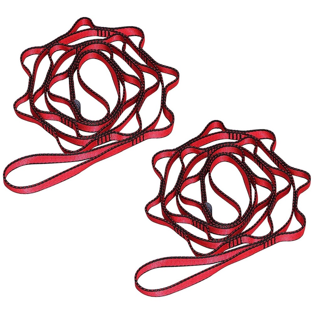 2pcs Safety Daisy Chains Strong Climbing Strap Adjustable Nylon Strap Rope Yo...