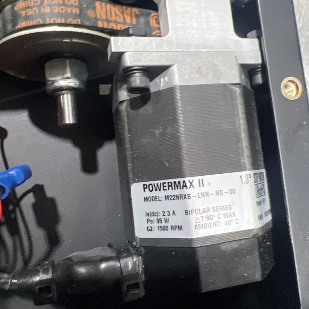 Intelitek Prolight Turning Center Linear Rail Screw & Power max Stepper Motor