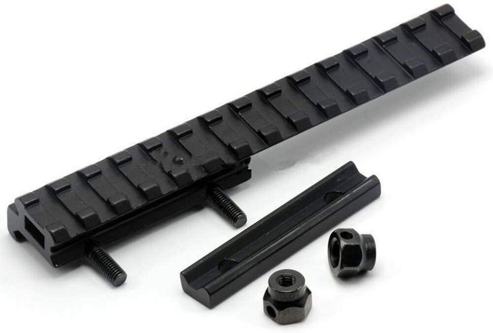 20mm Riser Mount Picatinny Weaver Rail Scope Extension Riser Base Mount Adapter