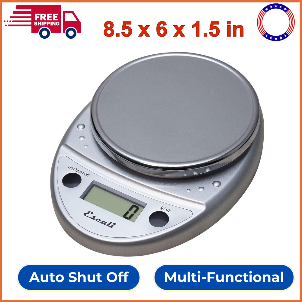 Escali Primo Digital Food Scale Multi-Functional Baking Scale & Kitchen Scale