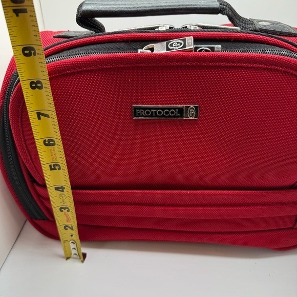 Red Protocol Travel Bag