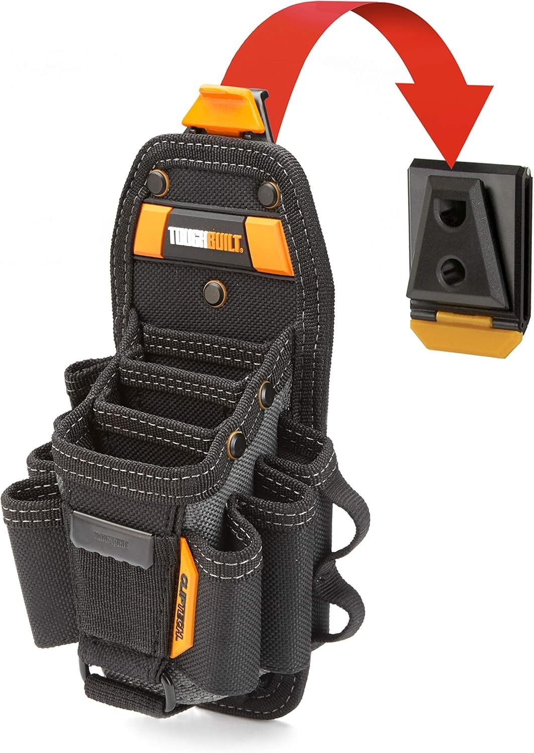 ToughBuilt ClipTech Series – Technician Tool Holster Heavy-Duty, Durable