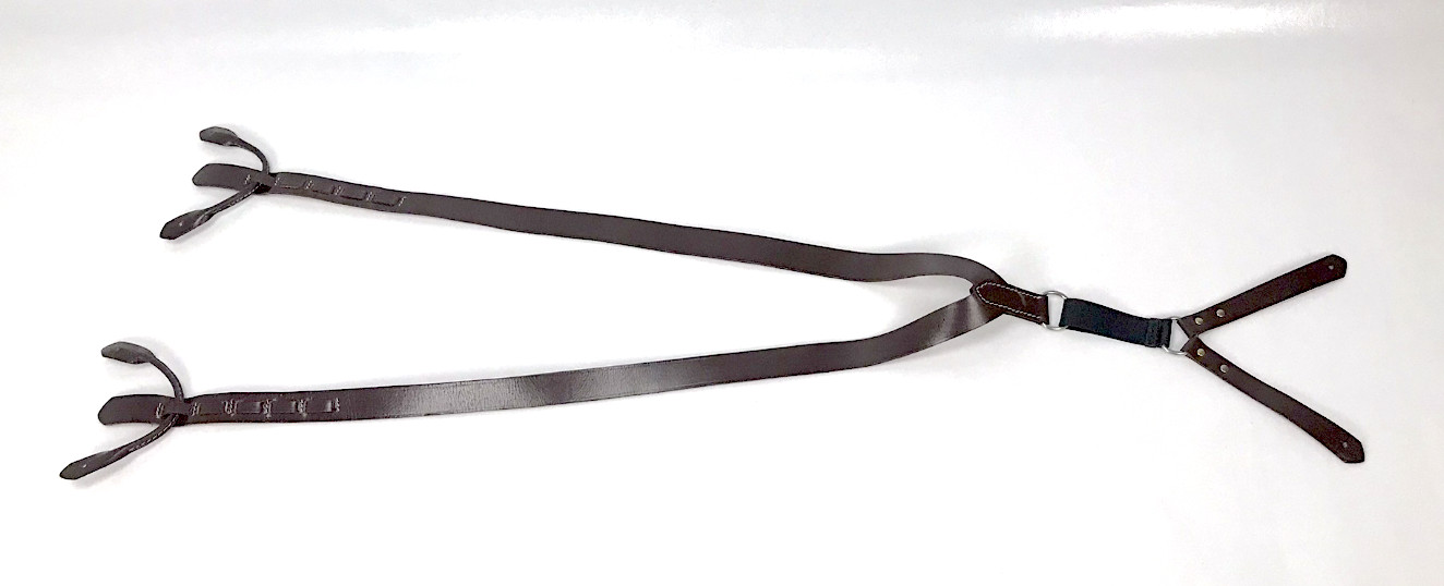 Leather Braces / Suspenders - Civil War, Old West