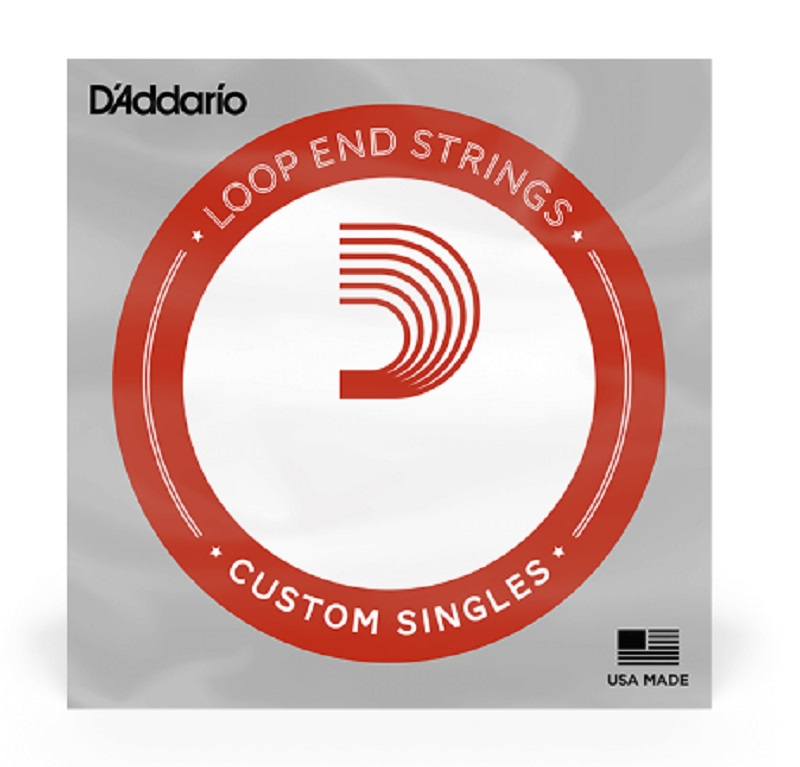 D'Addario .013 Plain Steel Loop End Single String Banjo Mandolin LE013