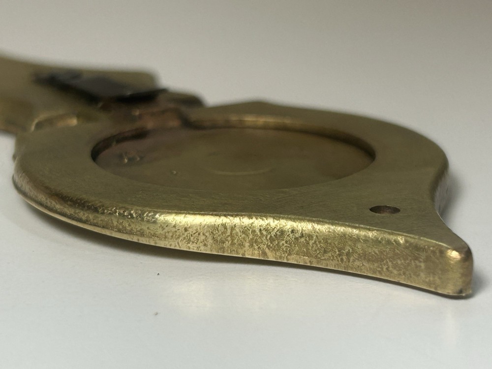 T/C Thompson Center Hawken Sidelock Muzzleloader Brass Patchbox W/ 2 Screws