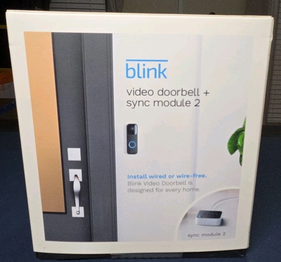 Blink Video Doorbell + Sync Module 2