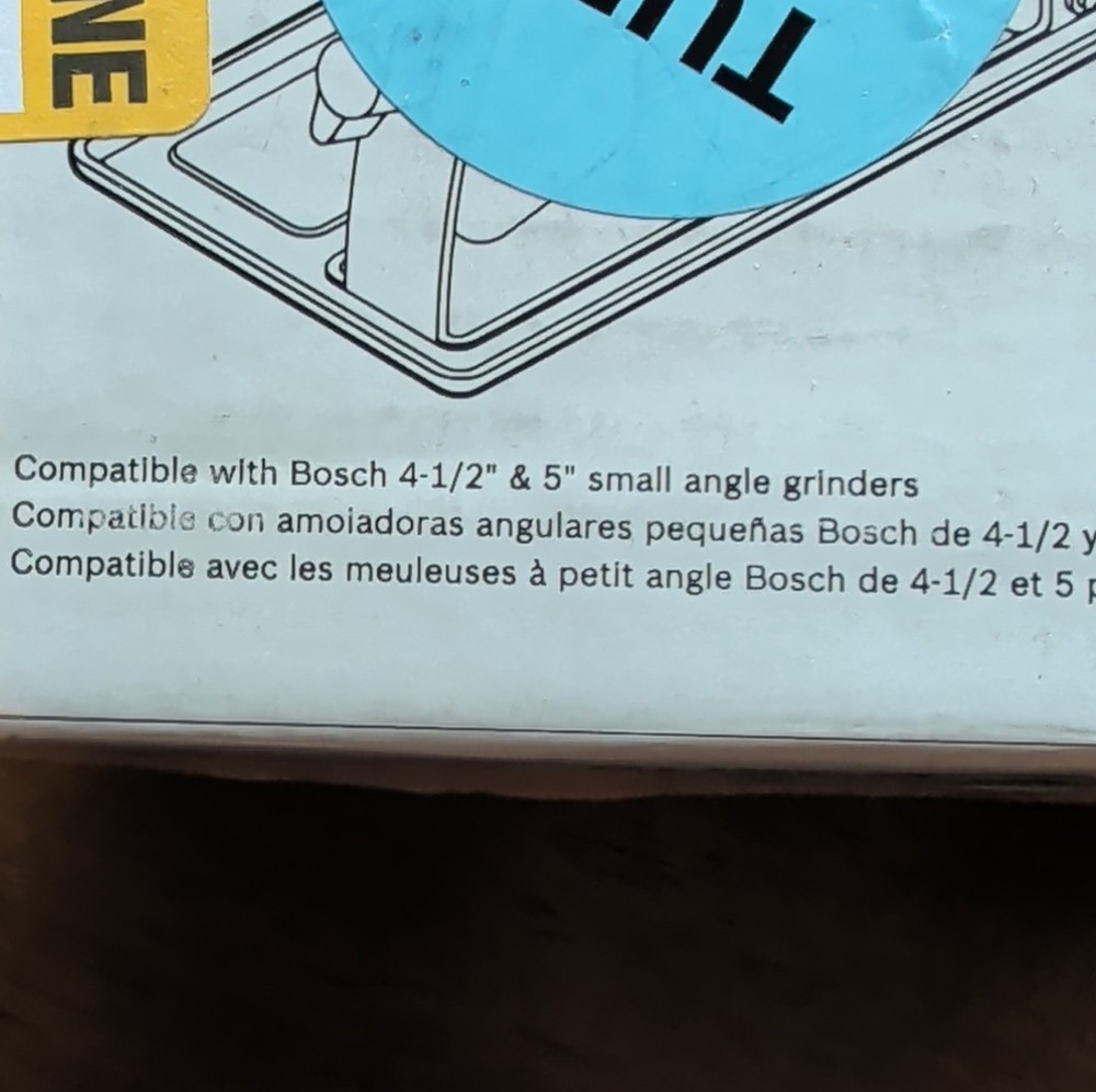 Bosch 1600A016AU Dust Extraction Guard Attachment for Angle Grinder