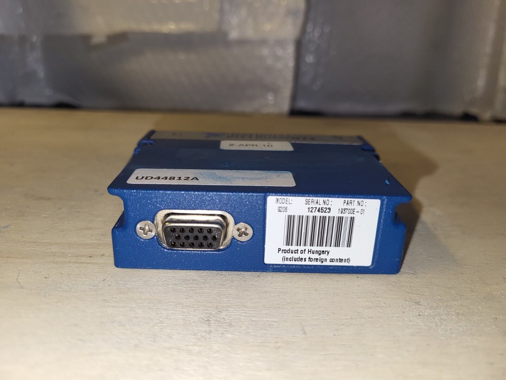 National Instruments NI 9206 AI Fuel Cell