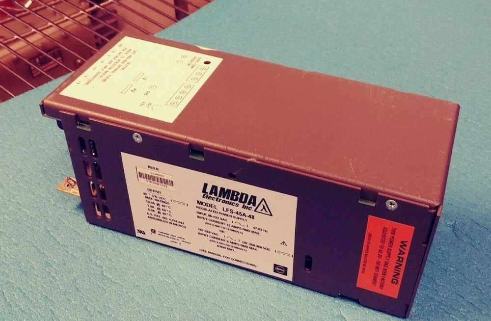 Lambda Electronics Inc. Model LFS-45A-48 Regulated Power Supply
