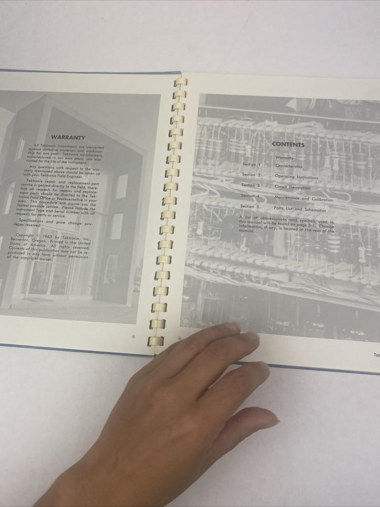 Tektronix Instruction Manual Type 11B2 Time Base
