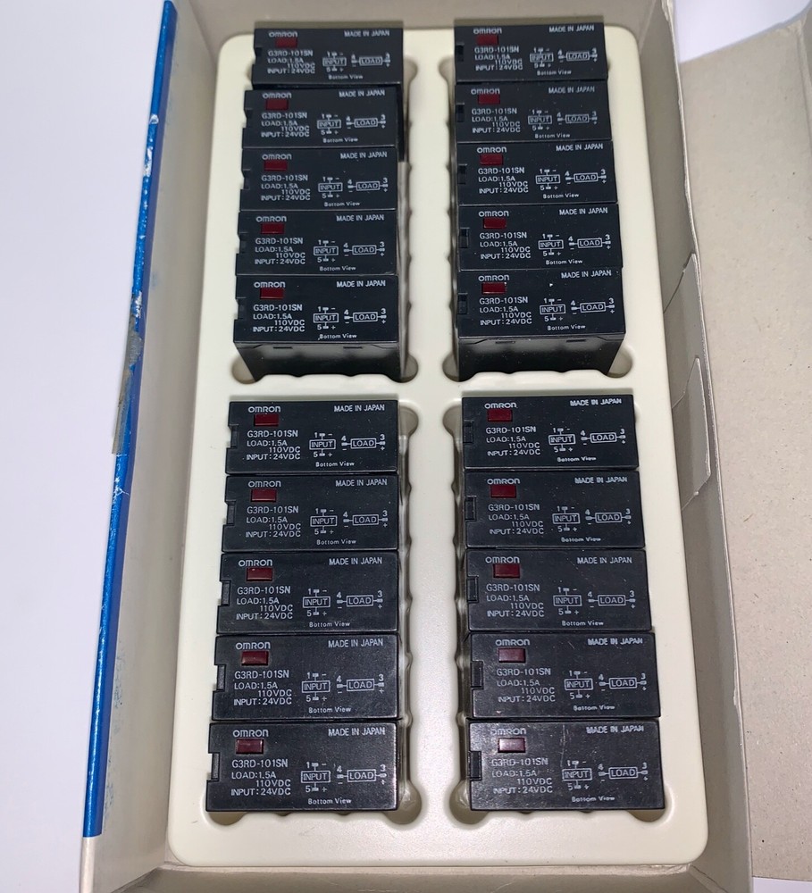 Brand New!!! Omron 24 VDC Solid State Relay (#G3RD-101SN)