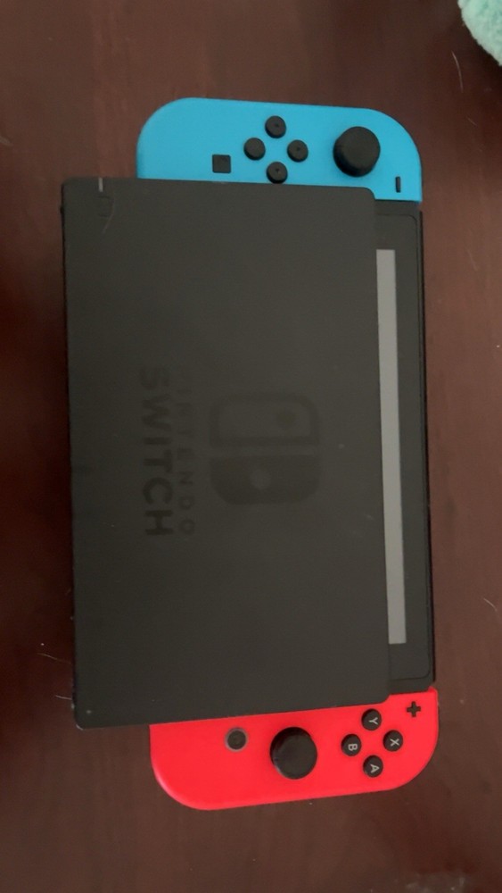 Nintendo Switch Console Red/Blue Joy-Con, Dock, Accessories, Wi-Fi, HDMI