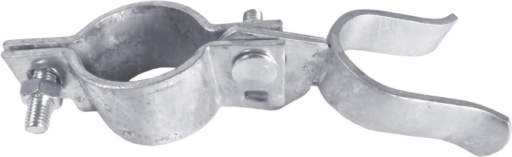 1-7/8" x 4" Galvanized Gate Fork Latch with Padlock Hole for Enhanced Security