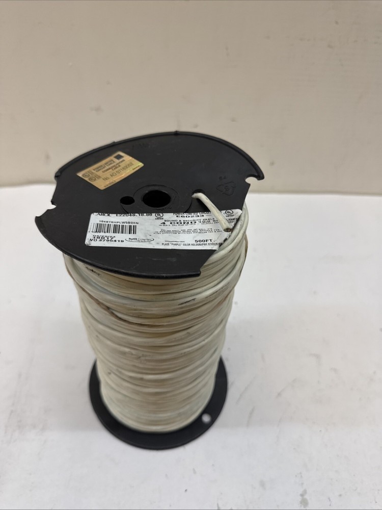 CAROL E2204S.18.86 Data Cable Riser 4 Wire Natural New Open Slightly Less 500ft