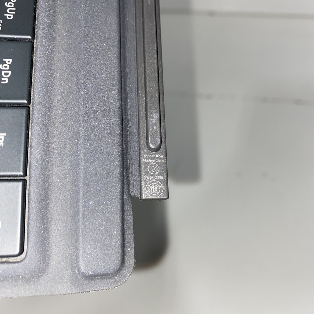 Microsoft Surface 3 Type Cover Black Backlit Keyboard Model 1654