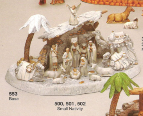 Riverview Small Nativity Set ceramic bisque ready to paint