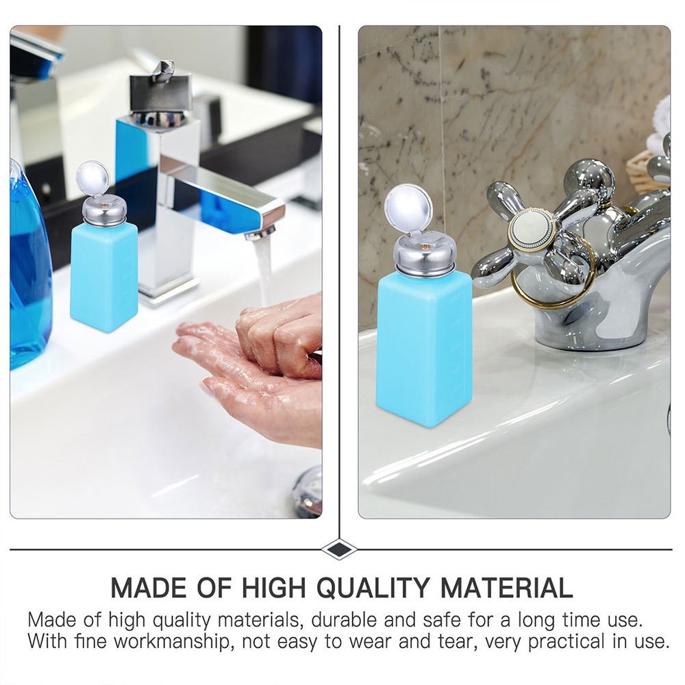 Push Down Dispenser Bottle Plastic 250 ml Pump Container for House Cleaning