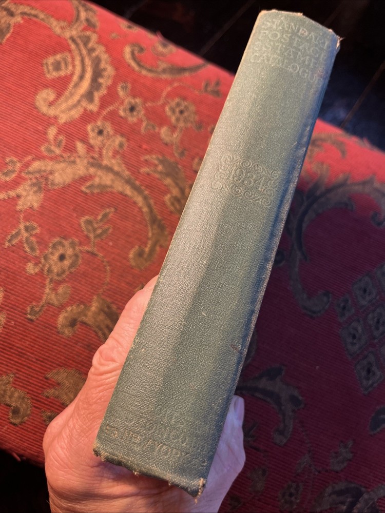 1934 Scott’s Standard Postage Stamp Catalog Hardcover