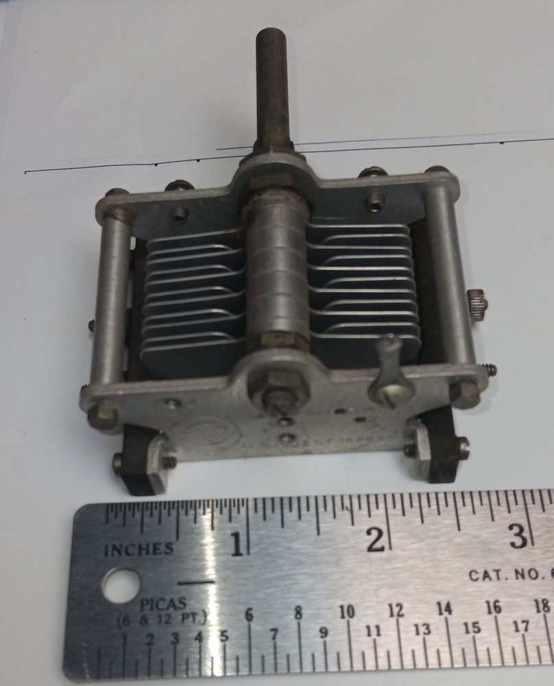 CARDWELL Condenser Variable Air Capacitor 410-b 50mmf