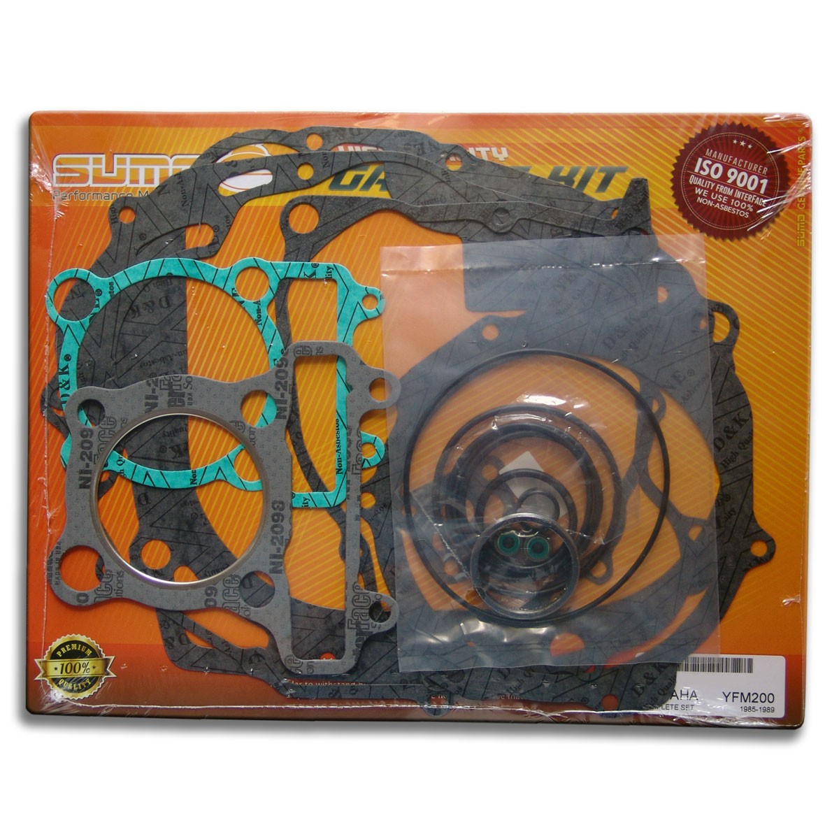 Complete Engine Gasket Kit Set for Yamaha YFM 200 Moto-4 [85-89] YTM 200 [83-85]