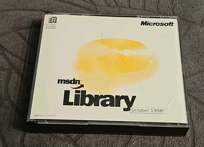 Microsoft MSDN library October 1998