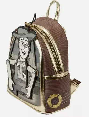 Loungefly Disney PIXAR Toy Story Woody Puppet Mini Backpack Toy Story NEW