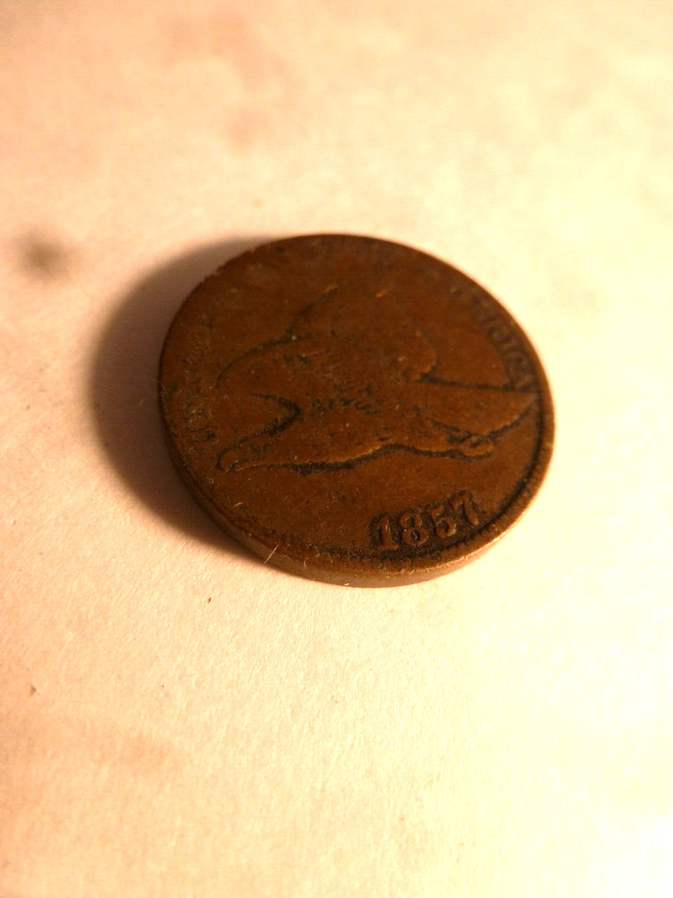 Flying Eagle Cent 1857  Good #1