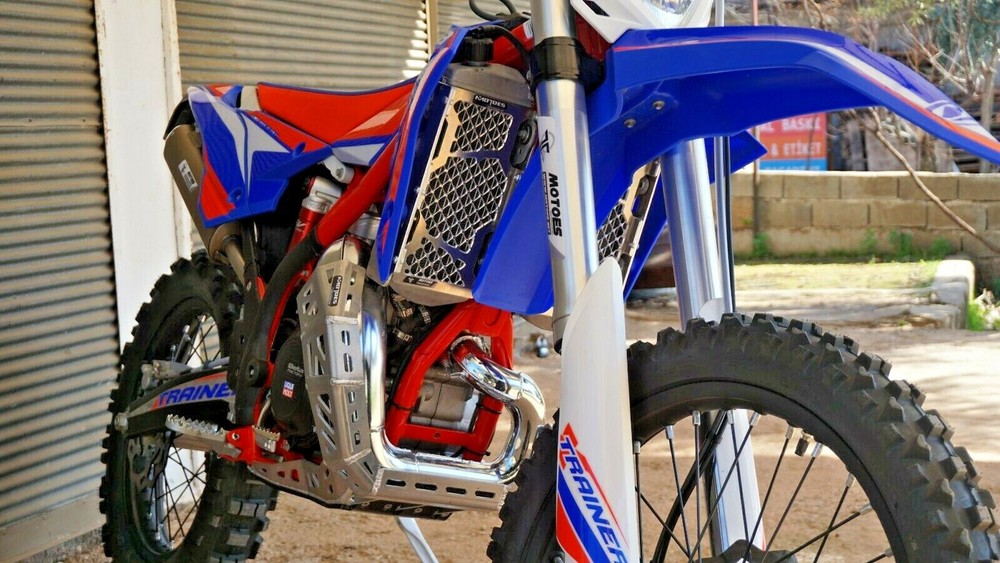 PIPE GUARD WITH BASH PLATE FOR BETA XTRAINER 2015-2024 LINK GUARD INCLUDING