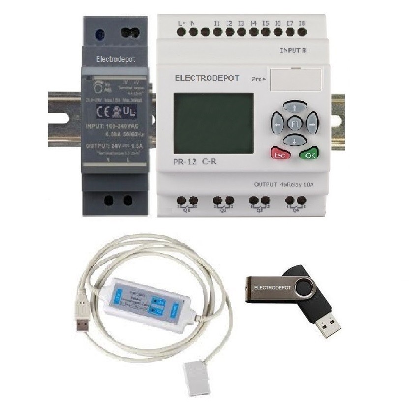 Ai Starter Kit Automation PLC Programming Software, industrial Function Logic IE