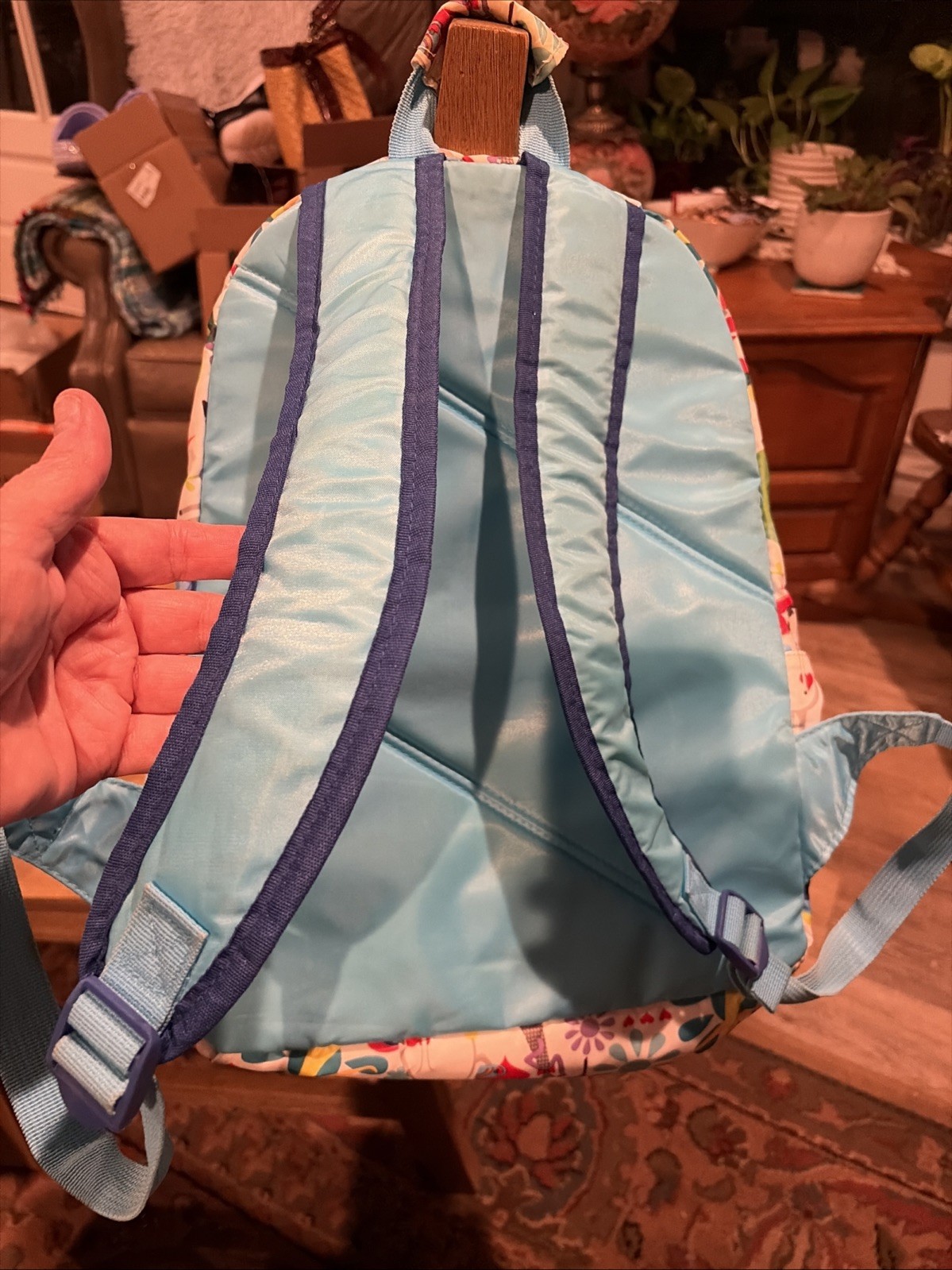 Disney Store Pixar Inside Out All Over Joy Unicorn Backpack W/Emotion Dial