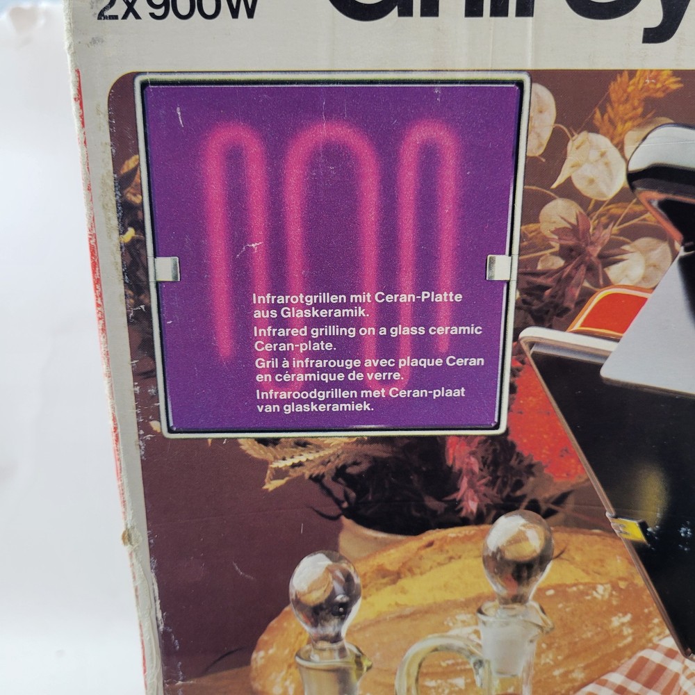Krups Grill System 2002 Plus. Model 291. Made In Germany