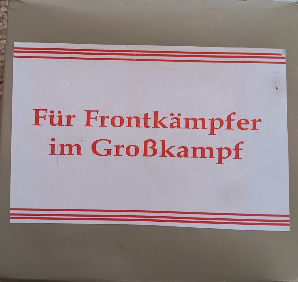 ww2 reproduction,  german Grosskampf ration