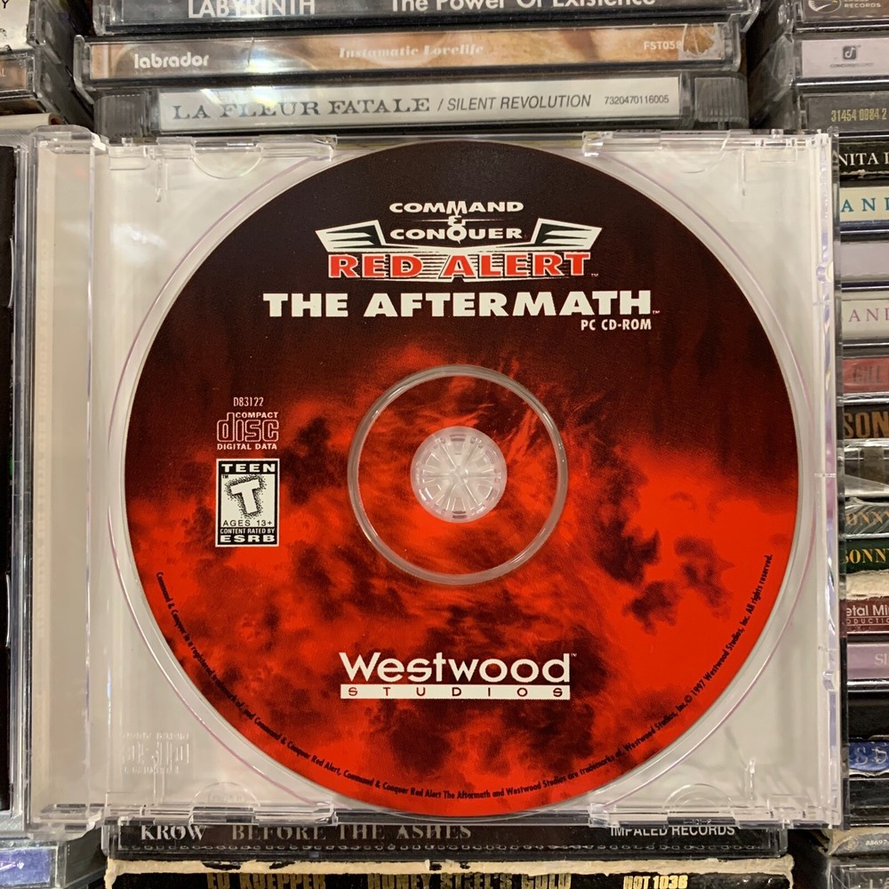 COMMAND & CONQUER // Red Alert - The Aftermath [Vintage PC Game, VG] Win95