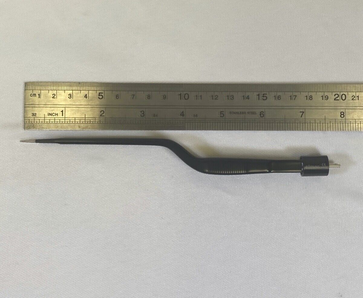 Ellman ACBF-022 Gerald Bayonet Non-Stick Bipolar Forceps 1.0mm x 7.25"