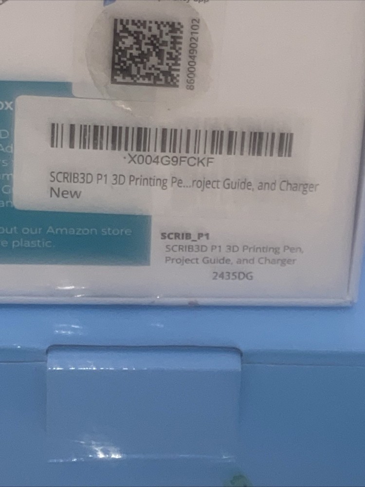 SCRIB3D P1 3D Printing Pen + Filament Read Description*