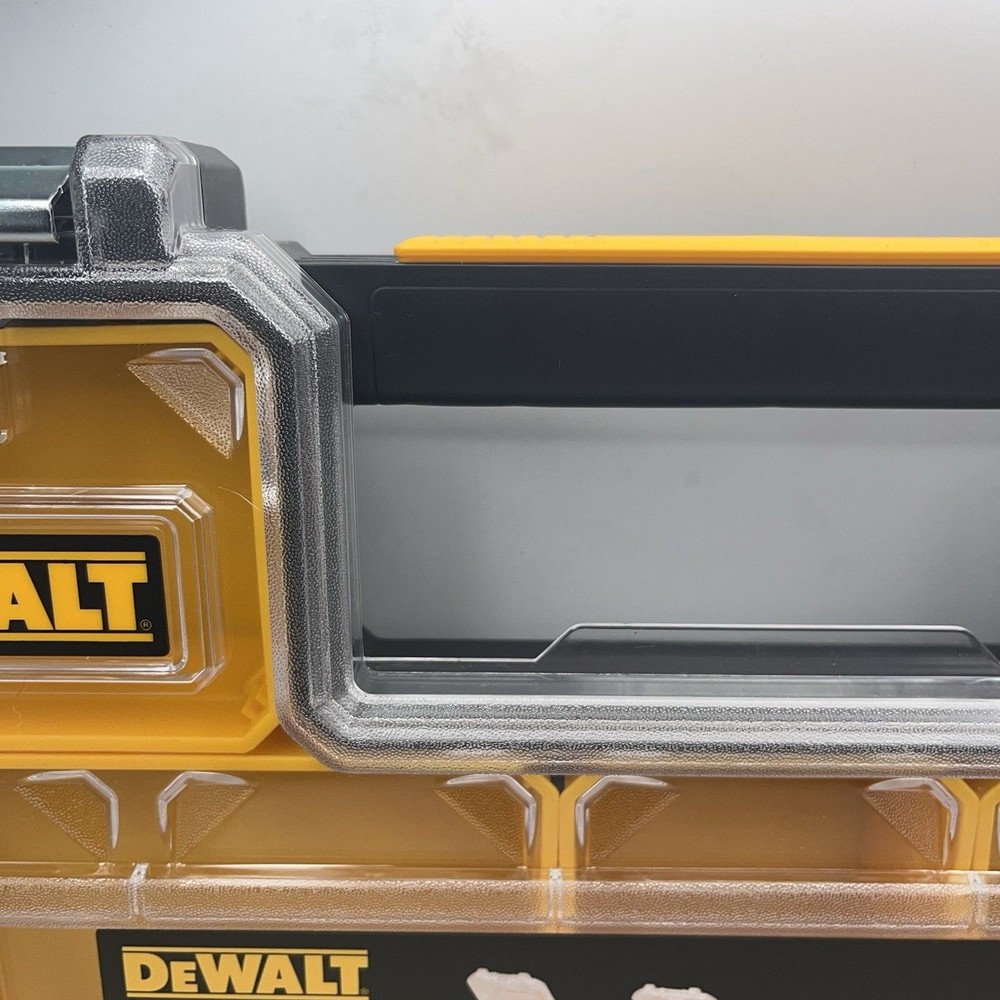 DEWALT SMALL PARTS TOOL STORAGE ORGANIZER STACKABLE REMOVEABLE 10-COMPARTMENT
